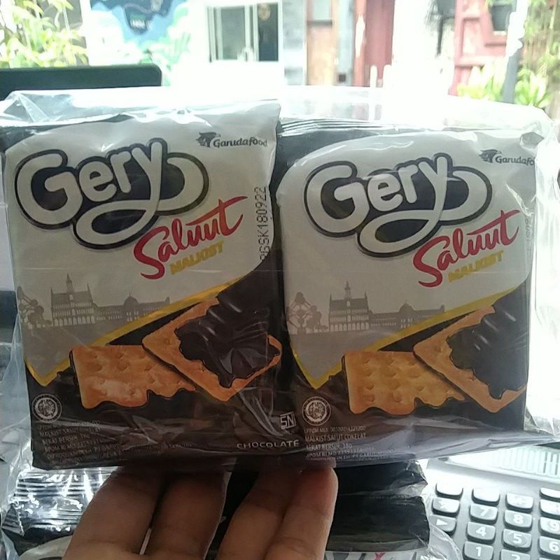 Gery salut malkis Coklat 18gr isi 10 pcs