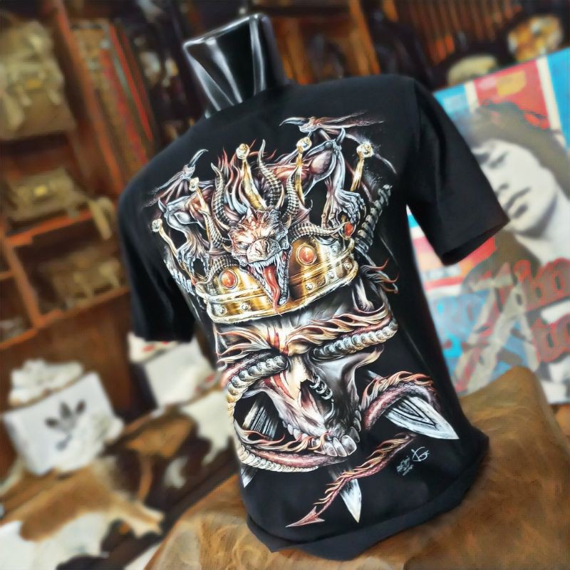 Kaos Import Thailand GLOW IN THE DARK kode36