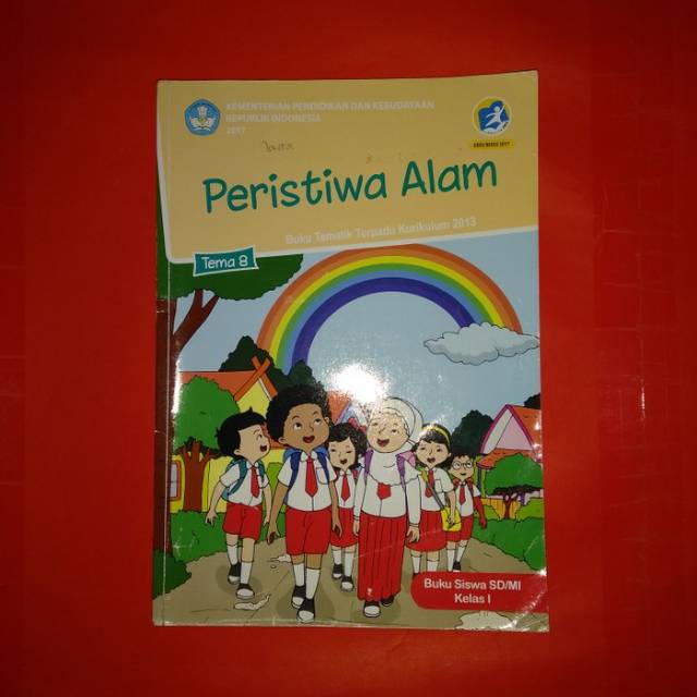 Buku pelajaran tematik terpadu SD kelas 1 tema 8