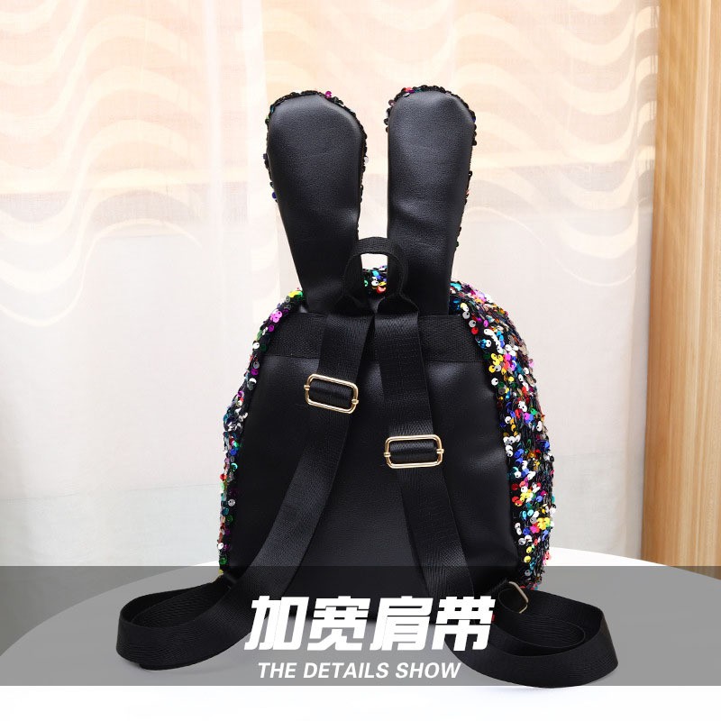 Tas Ransel Sequin Lampu LED LOL - LOL16 tas backpack anak perempuan