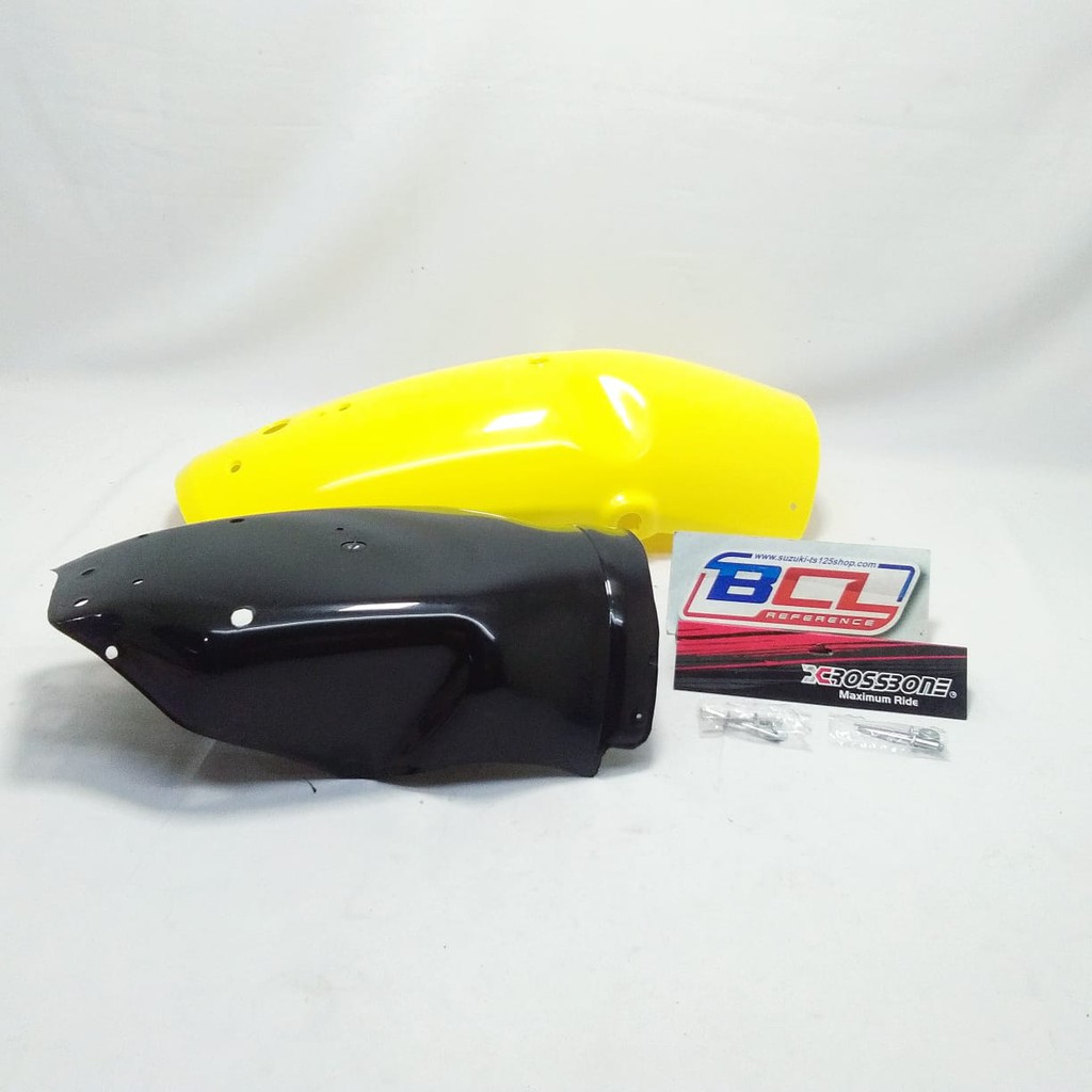 Spakbor Spatbor Belakang Rear Fender Non Ori TS 125 + Spakbor Kolong TS 125  Merk Crossbone