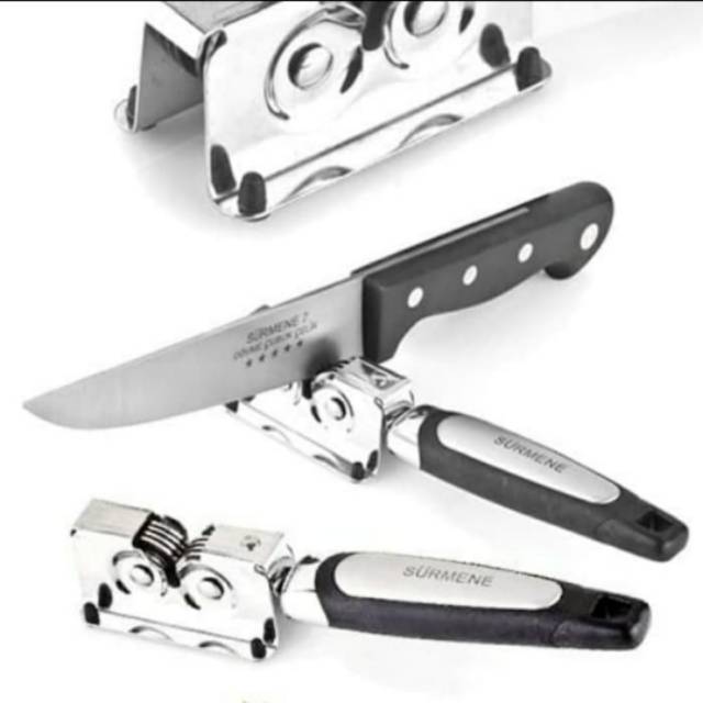 Asah asahan pisau stainless knife grinder sharper gunting dapur