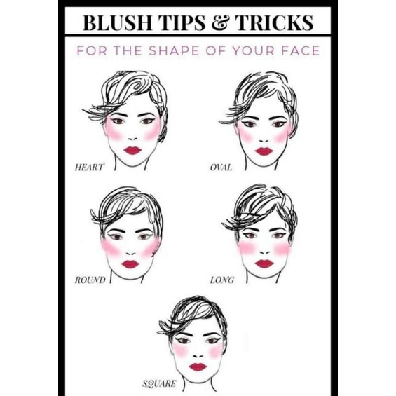 Blush On LMIA Kosmetik Wajah Make Up Makeup Blushon Kecantikan