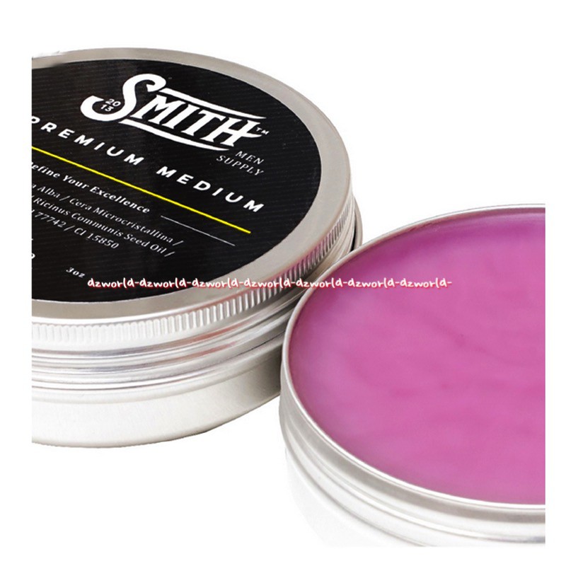 Smith Men 85gr Supply Premium Medium Oil Based Pomade Pome Pengeras Menata Rambut Pria