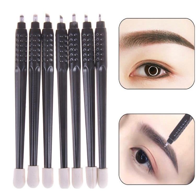 PEN MICRO 18U microblading pen / disposable pen untuk sulam alis manual