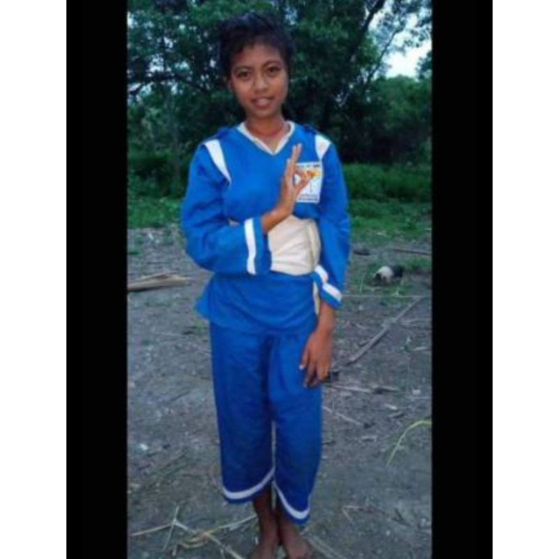 Seragam Silat THS THM Wanita size M American Drill