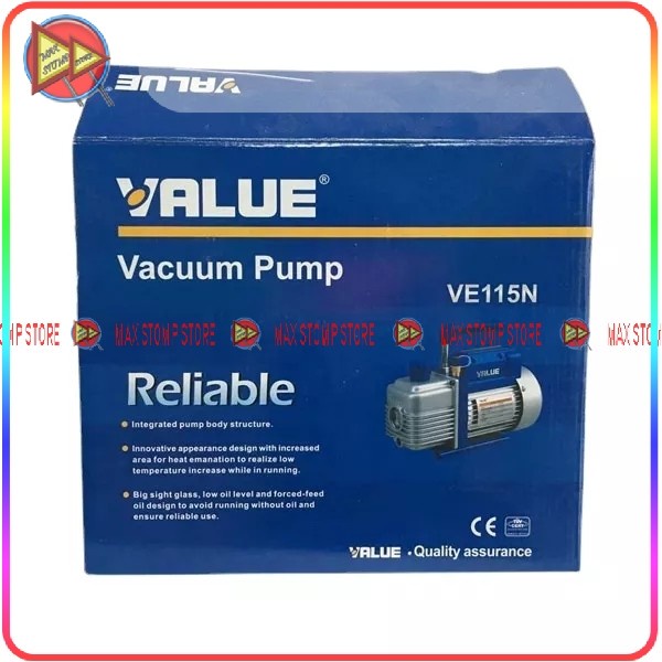 Value Vacuum Pump tipe VE115N 1/4 HP Value Vacuum Pump AC Kulkas