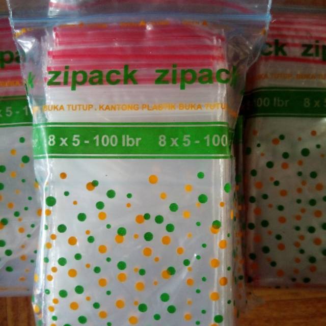 

Plastik Klip Zipack 8cm x 5cm
