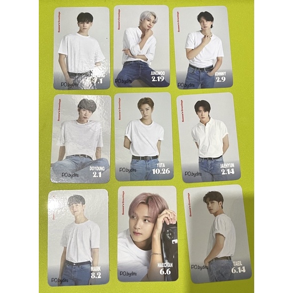 [READY STOCK] PC Benefit YES24 NCT 127 Season’s Greetings 2022 Photocard Seasons Season Greeting Yut