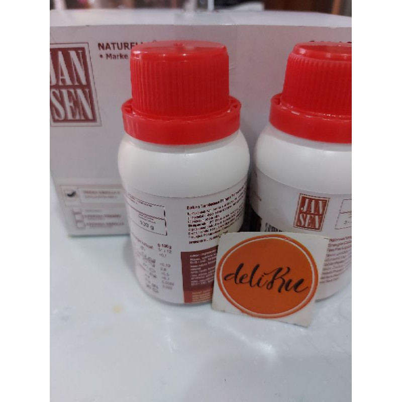 

Jansen vanilla extract 100ml kemasan asli