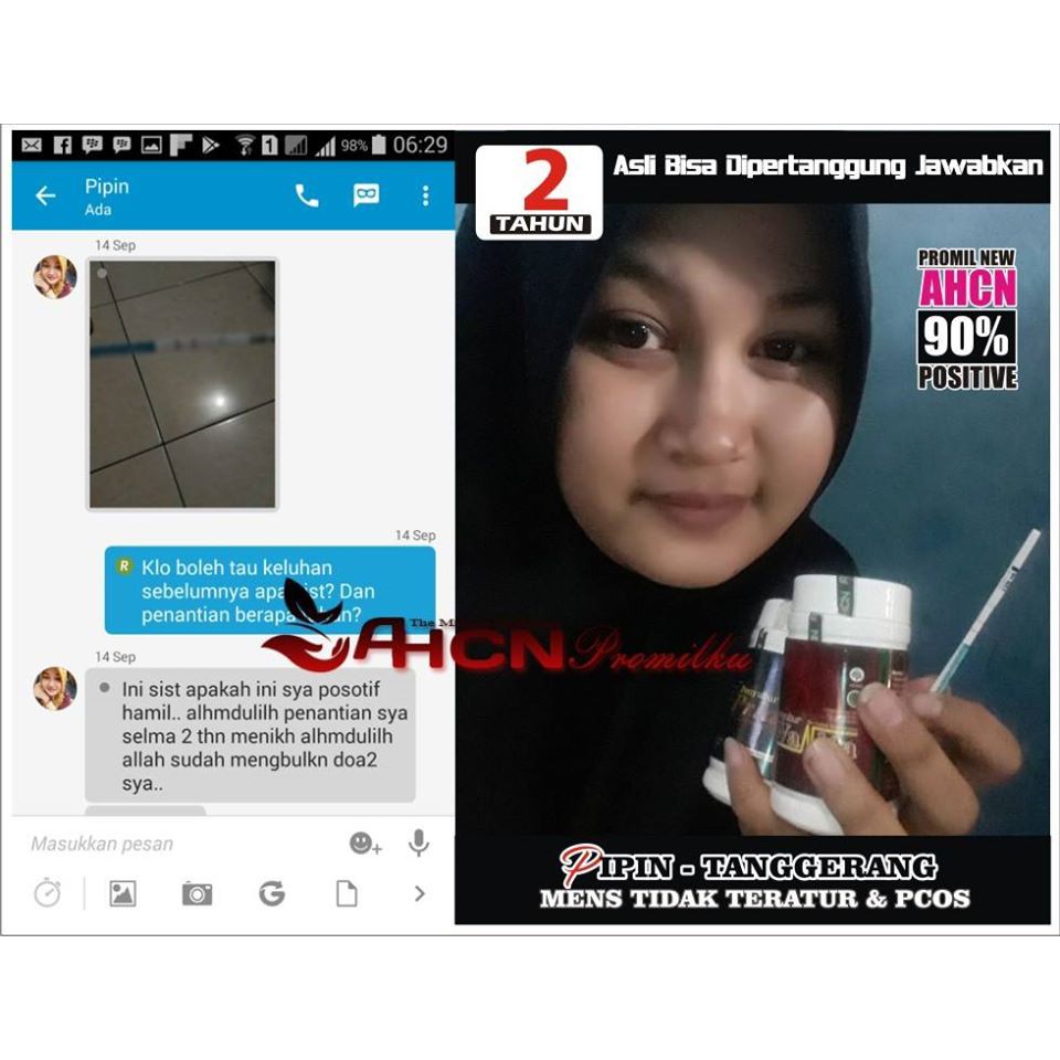 Promil Neo AHCN Obat Herbal Penyubur Kandungan Rahim Wanita Penyubur Sperma Encer 90% Berhasil Hamil-5