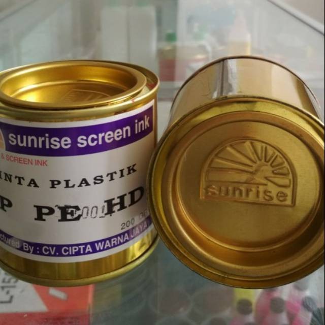

Sunrise tinta sablon plastik PP.PE.HD 200grm