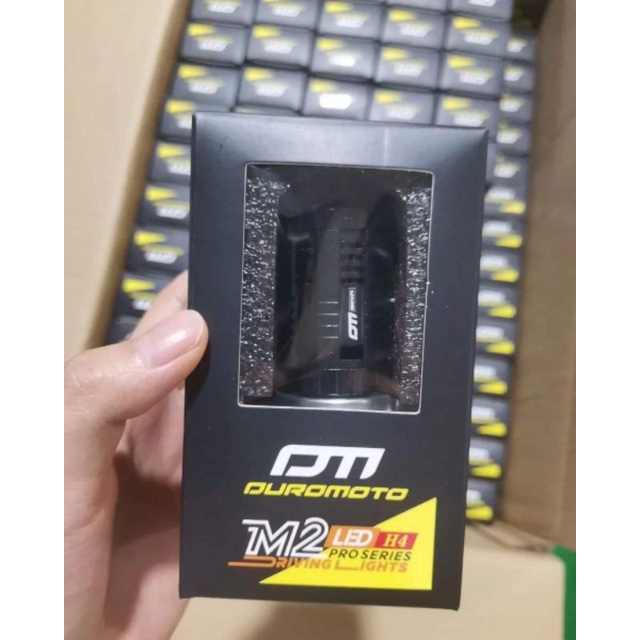 Lampu Duromoto M2 Pro M2Pro Lampu LED Proyektor Motor Mobil H4