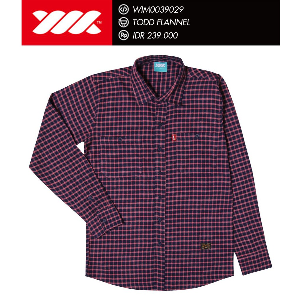 Kemeja WADEZIG "TODD FLANEL" wadezigstore