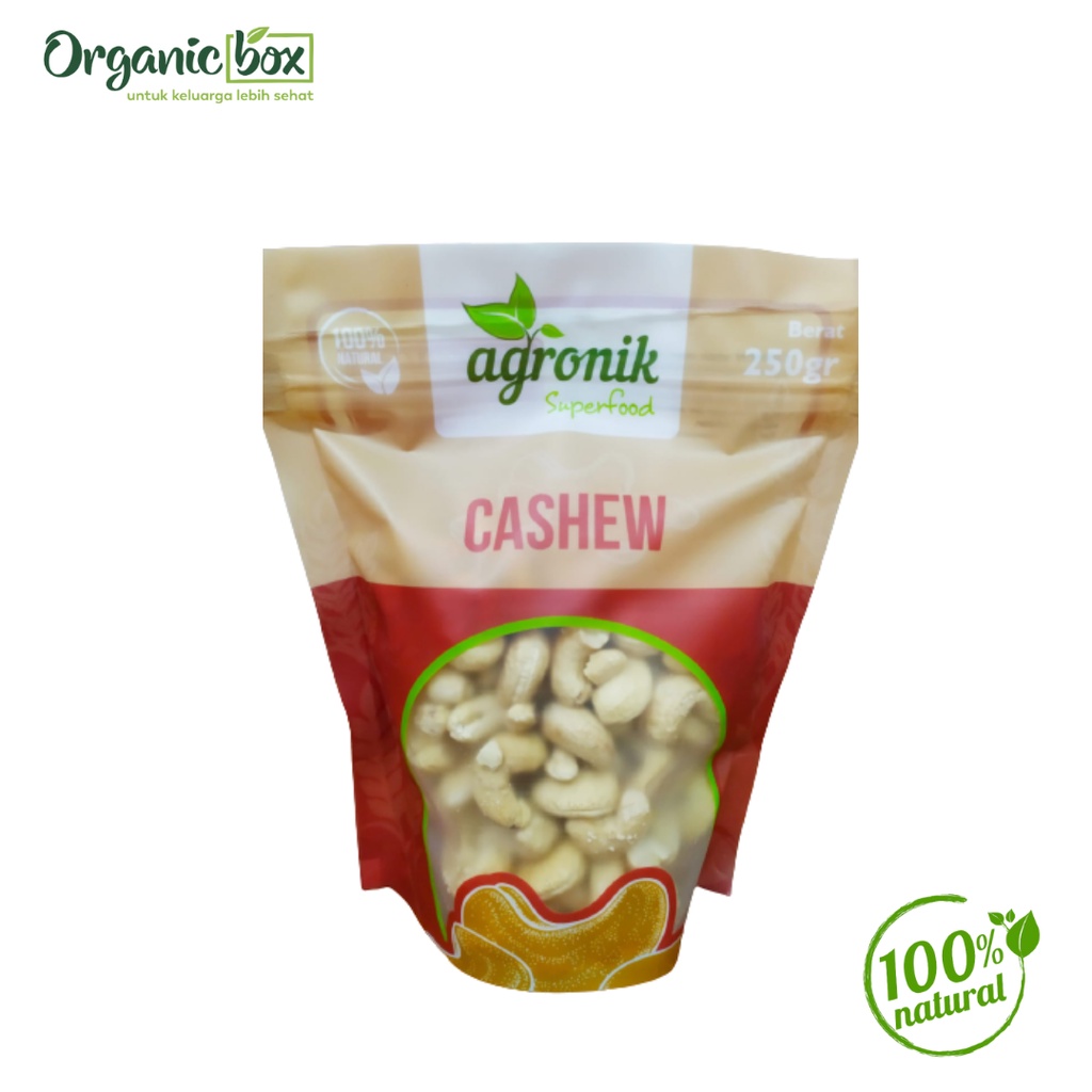 

Cashew (Kacang Mete) 250gram - Roasted