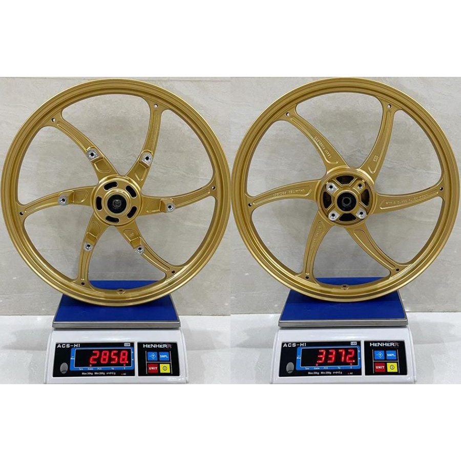 velg pelek velek racing SONIC 150 six star VND RACING model oz racing 160 160 17 1set depan belakang