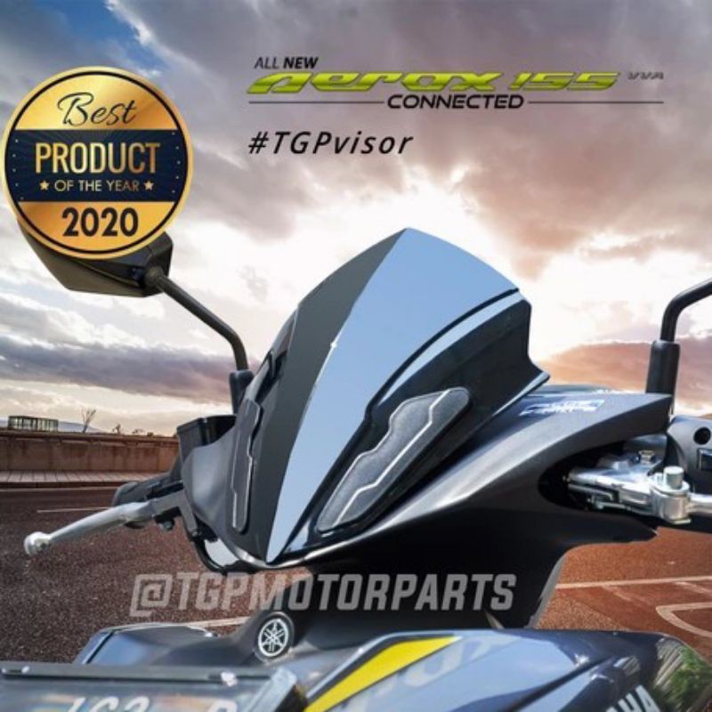 Visor Windshield Winshield Aerox 155 TGP Tahun 2017 - 2021