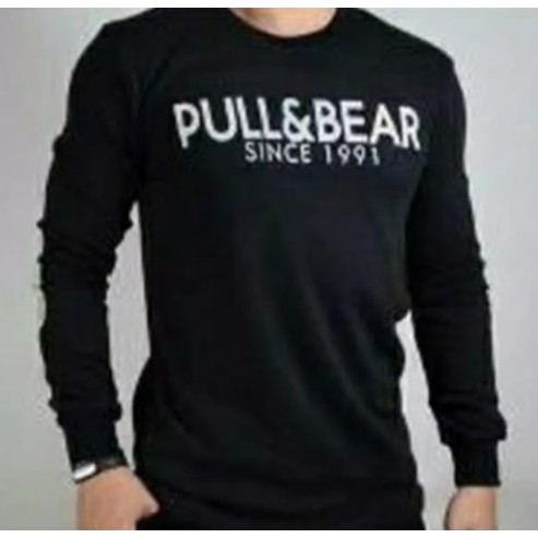 KAOS BAJU LENGAN PANJANG FASHION GAUL PRIA WANITA PULL AND BEAR SINCE 1991