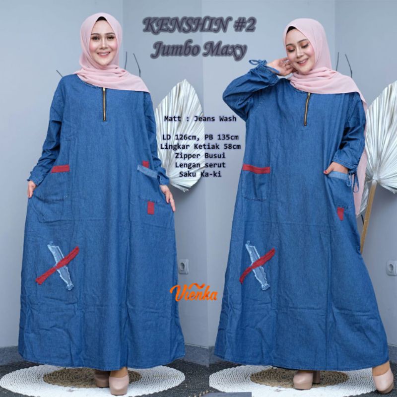 BAJU WANITA KENSHIN JUMBO MAXI ORIGINAL