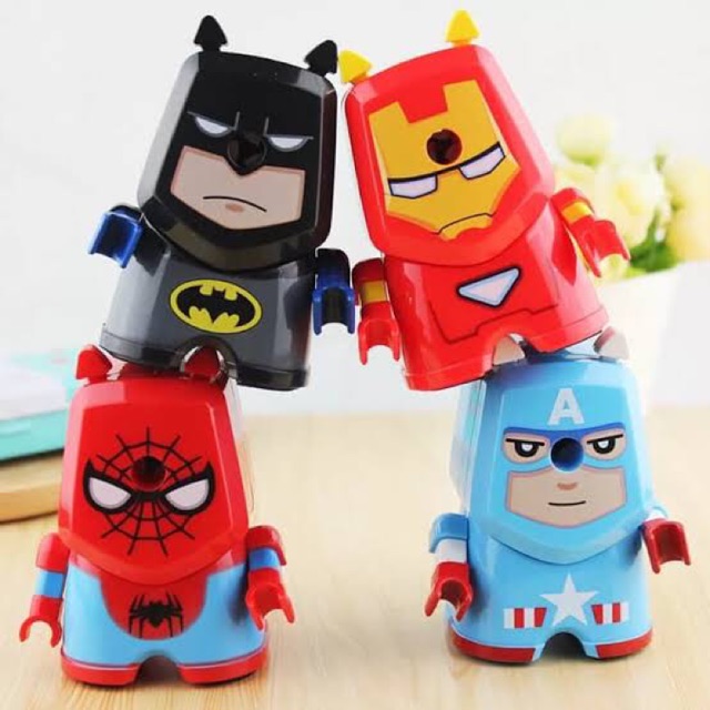 

Serutan IRON MAN - Rautan Meja Asahan Putar Pensil Karakter Super Hero