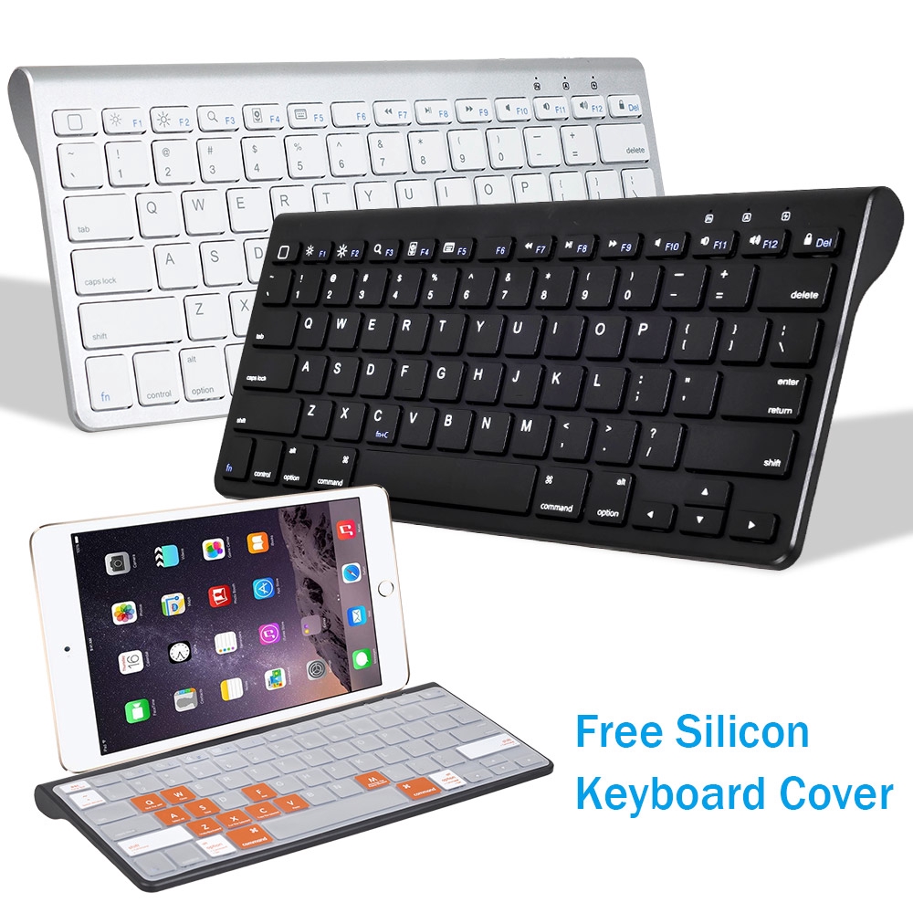 Keyboard Bluetooth Mini Untuk Smart Tv Android Tablet Ios