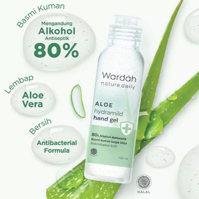 WARDAH ALOE HYDRAMILD HAND GEL 100ML