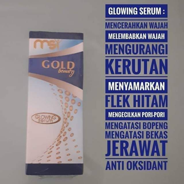 MSI GOLD BEAUTY SERUM by MSI