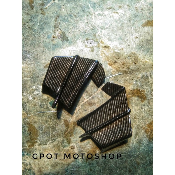 Aero winglet aero dinamis Gsx 150R  winglet model ducati panigale