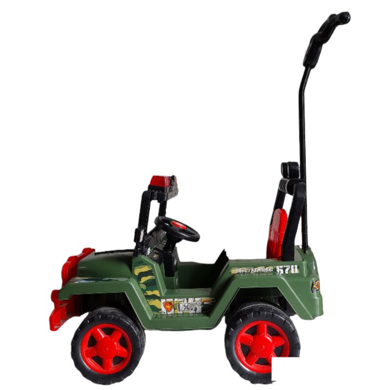 Mainan Mobil Dorong Besar Jeep Tentara PRELOVED