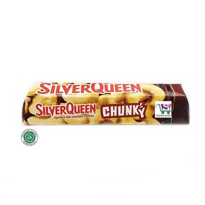 

Silverqueen Chunky Bar JAR BOX ISI 12 PCS X 33 gram