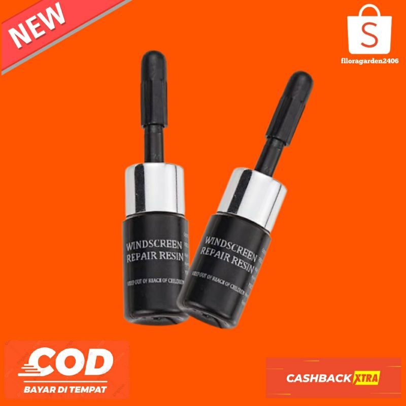 CAIRAN LEM KACA MOBIL LEM KACA RETAK RESIN AUTO GLASS REPAIR KIT CAIRAN PENGHILANG RETAK KACA MOBIL 