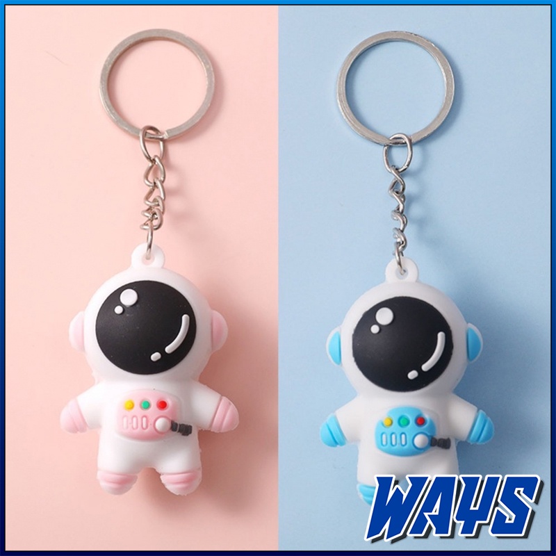 [G023] Gantungan Kunci Astronot 3D Lucu Unik / Key Ring Astronaut