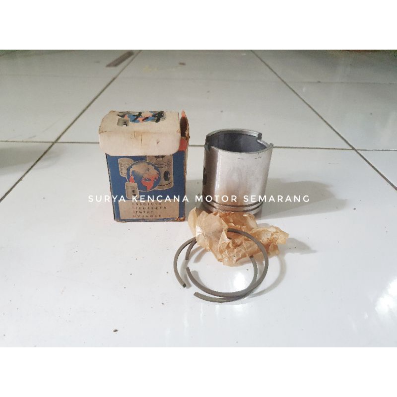 Seher piston ring Lambretta 125 cc J125 Starstream ASSO Italy NOS