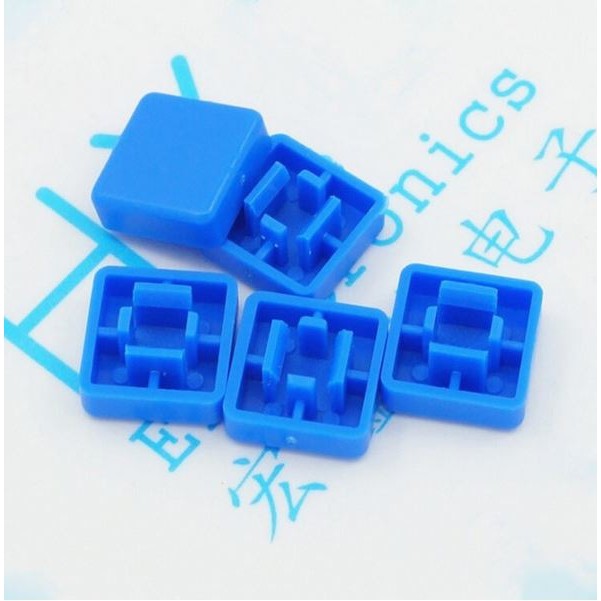 Square push button cap for B3F 4055 omron 12x12x7.3mm knop kotak