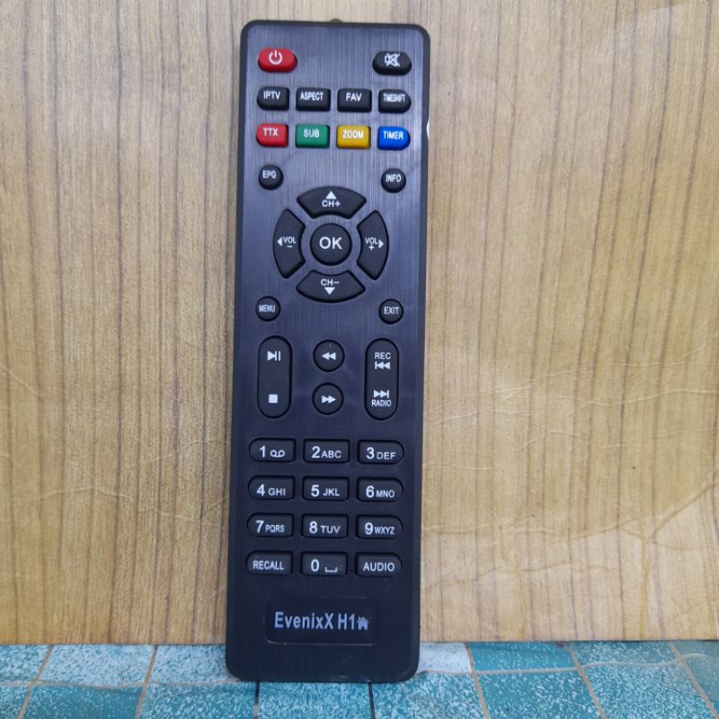 REMOTE REMOT SET TOP BOX STB EVINIX H-1
