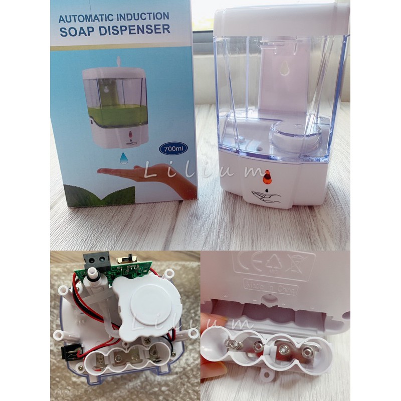 Soap dispenser otomatis hand sanitizer sensor infrared 600ml automatic