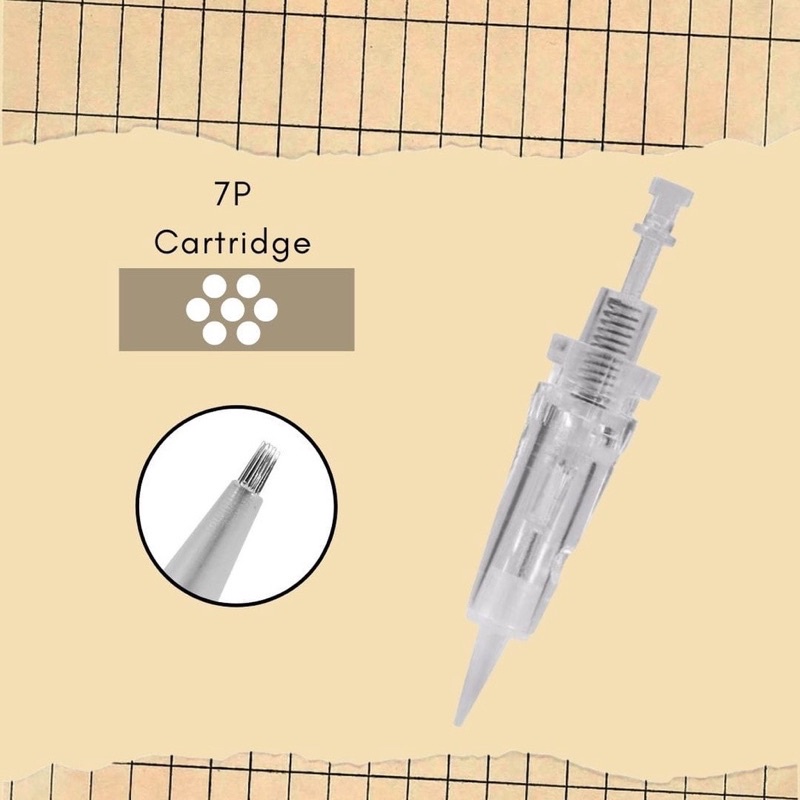 Jarum dermapen sulam Jarum Nano 36 12 Pin Needle Cartridge Mym Derma Pen Bayonet Bb Glow MTS BOPENGi