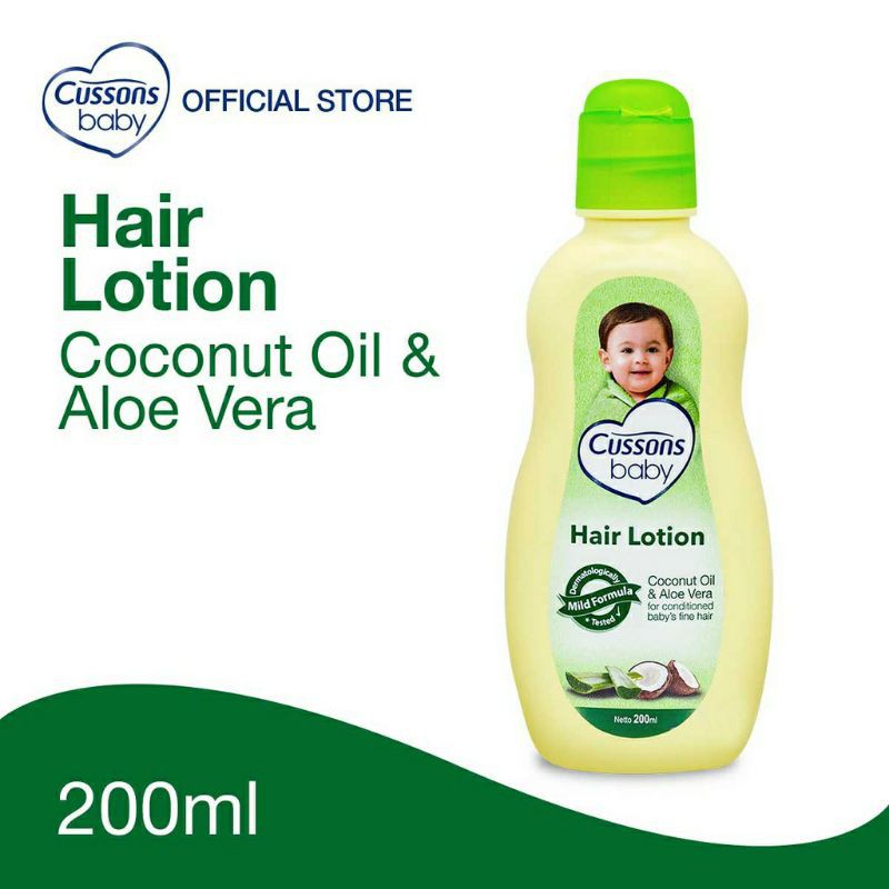 Cussons Hair Lotion 200ml - Cussons Lotion Rambut Bayi 200ml - Perawatan Rambut Bayi