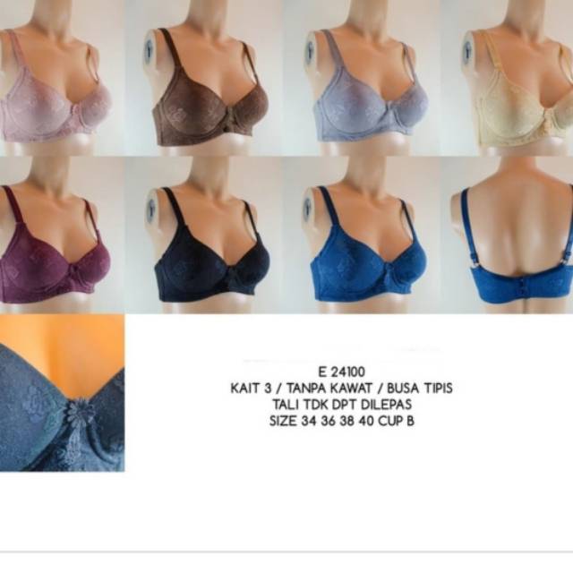 BH WANITA BUSA TIPIS ELENA 24100 KAIT 3