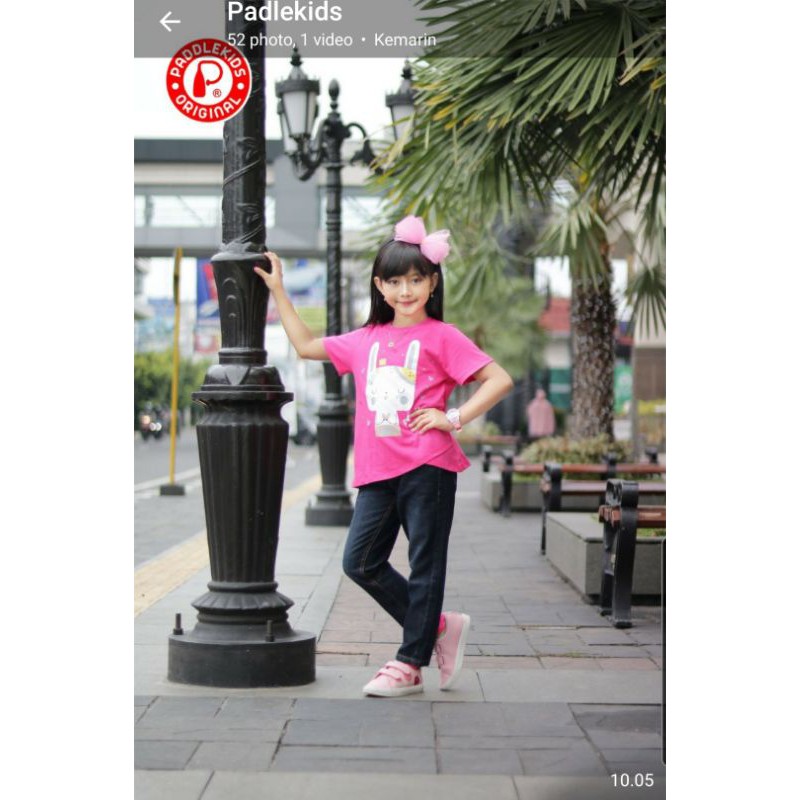 Kaos Anak Cewek 3-8 Tahun I  Kaos  Oliver Tees padlekids