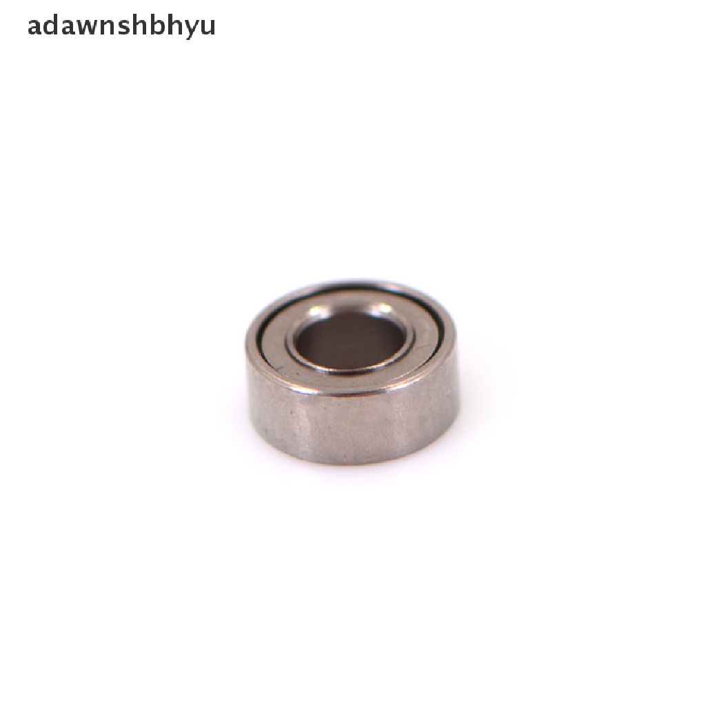 Adawnshbhyu 10pcs Bantalan Mini bearing Baja Rolling Ball bearing MR63ZZ 3*6*2.5mm