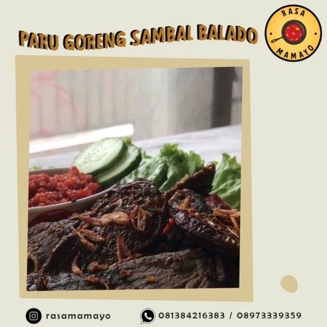 

PARU GORENG SAMBAL BALADO