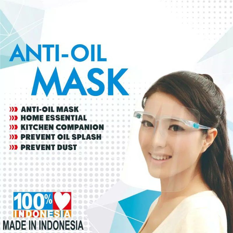 face shield nagita kemasan 20pc face shield kacamata