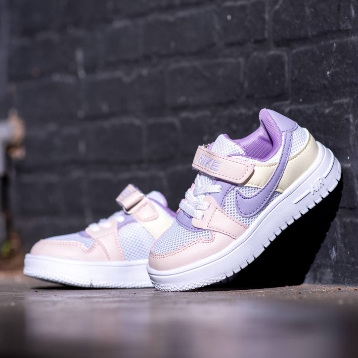 Nike Air  Force 1 Toodler/Kids/Baby [Peach Purple]-2