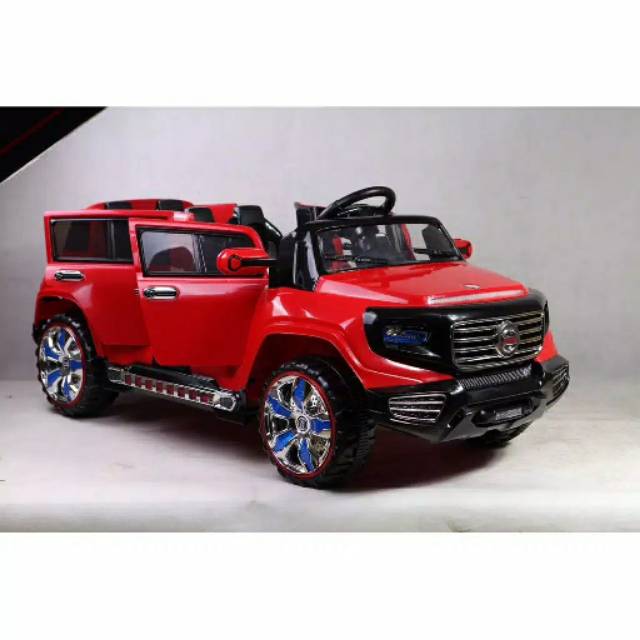 Mobil aki anak Pliko Jeep Limousin double cabin PK-9928N