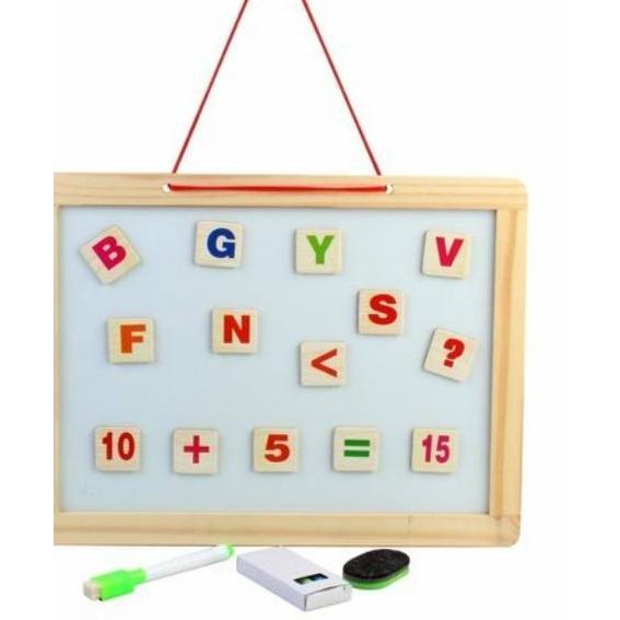 

IWR Double-sided Magnetic Drawing Board / Papan Tulis Magnet Dua Sisi (Whiteboard dan Blackboard) LA