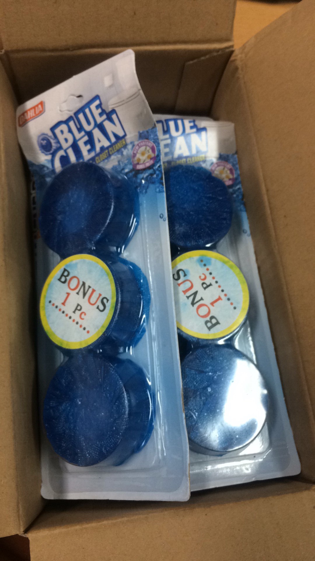 Dahlia Blue Clean Isi 3 Pembersih Closet