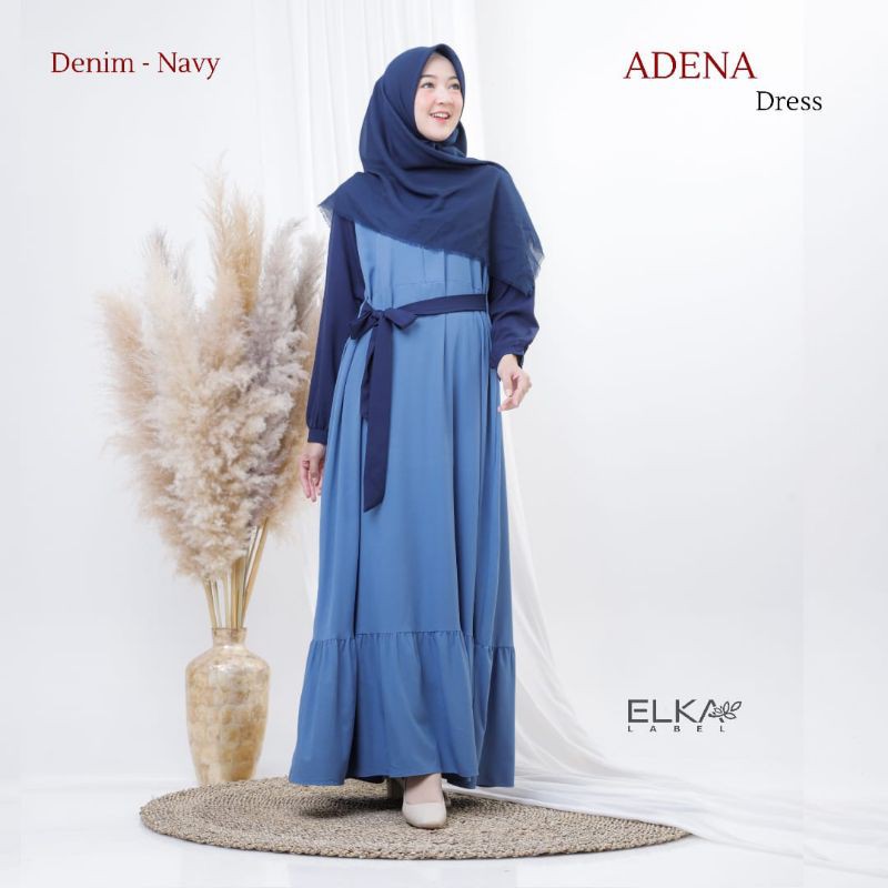 GAMIS POLOS ESHAL ZARA RUFFLE ADENA ORIGINAL by ELKA