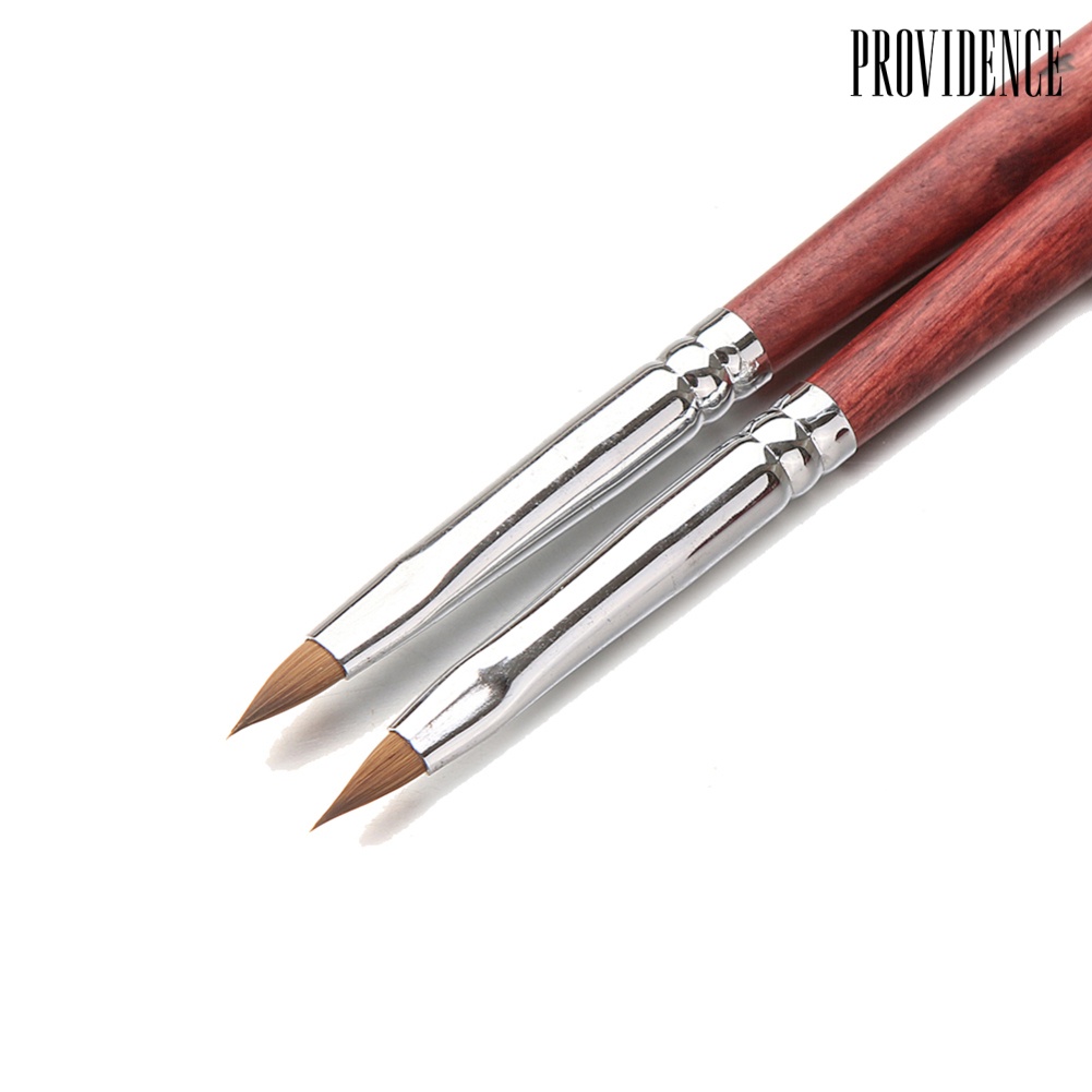 Providence Kuas Nail Art Uv Gel Gagang Kayu Diy