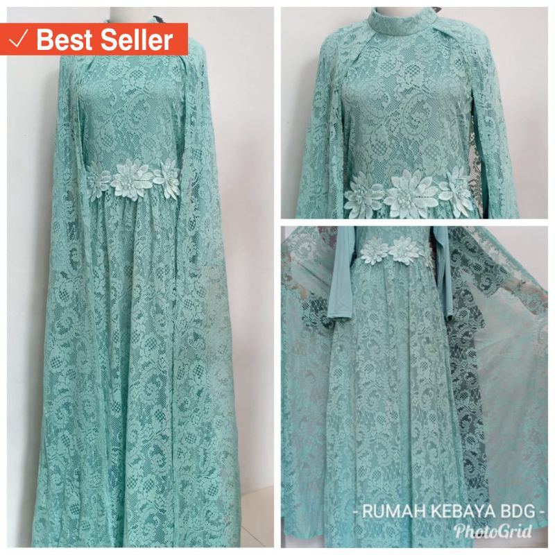 DRESS MAXI MURAH WANITA CANTIK MUSLIMAH / LADY DIANA DRESS ORI BY SHAKIRA /DRESS PESTA DRESS